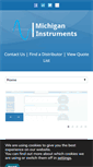 Mobile Screenshot of michiganinstruments.com